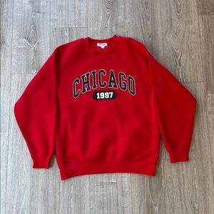 NEW Refuge Athletics Vibrant Red Sweatshirt